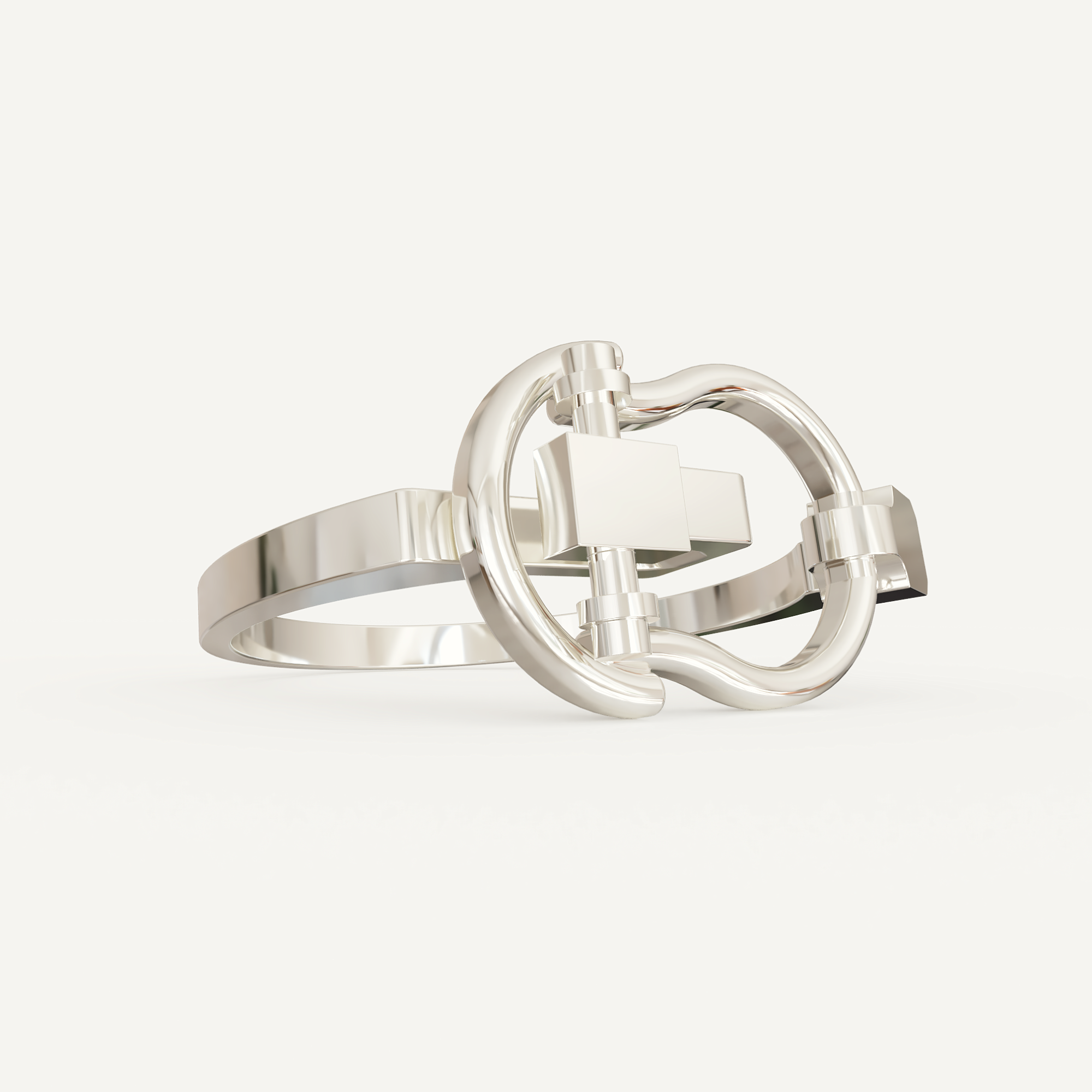 Cen Ring Silver