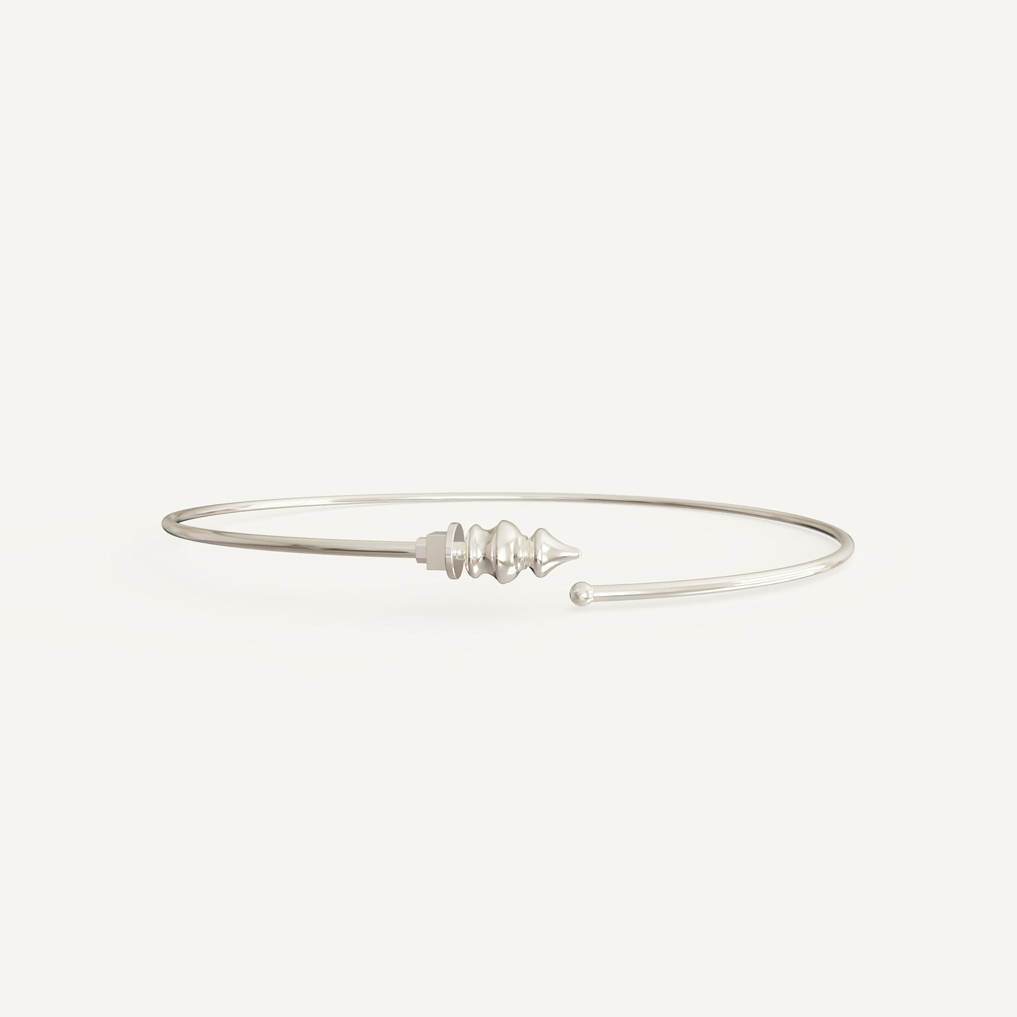 Ceni Choker — Silver