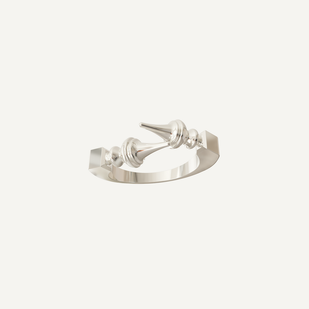 Ceria Ring — Silver