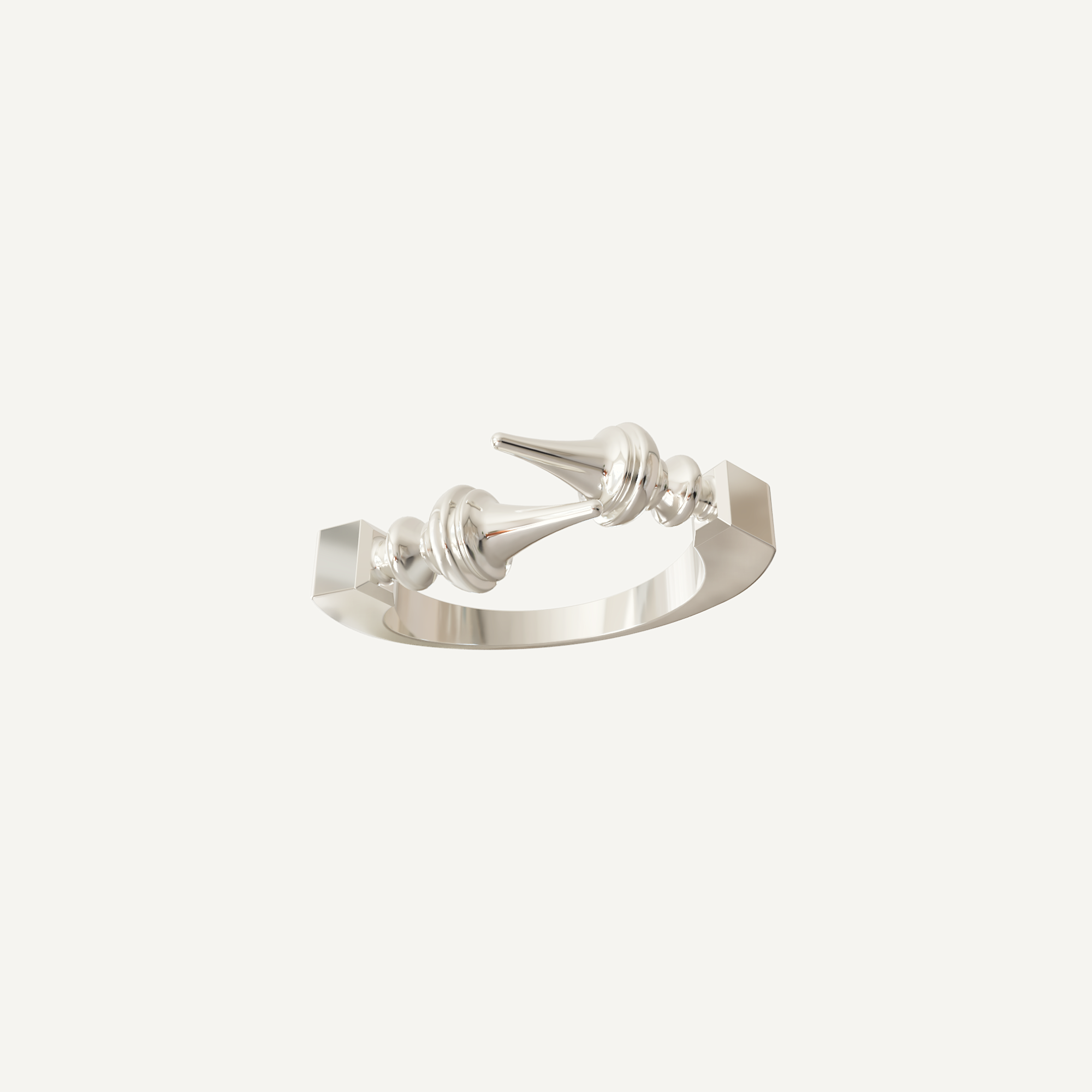 Ceria Ring — Silver