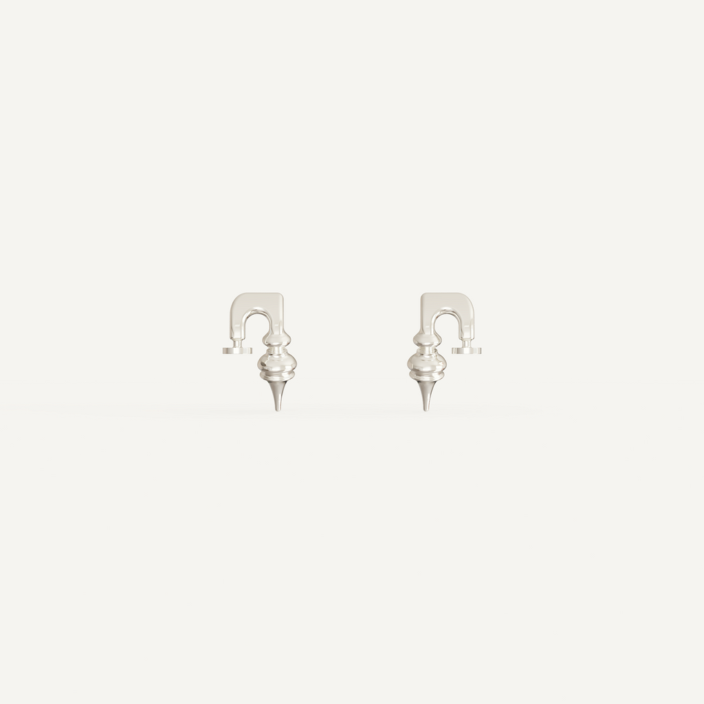 Cerien Earrings — Silver