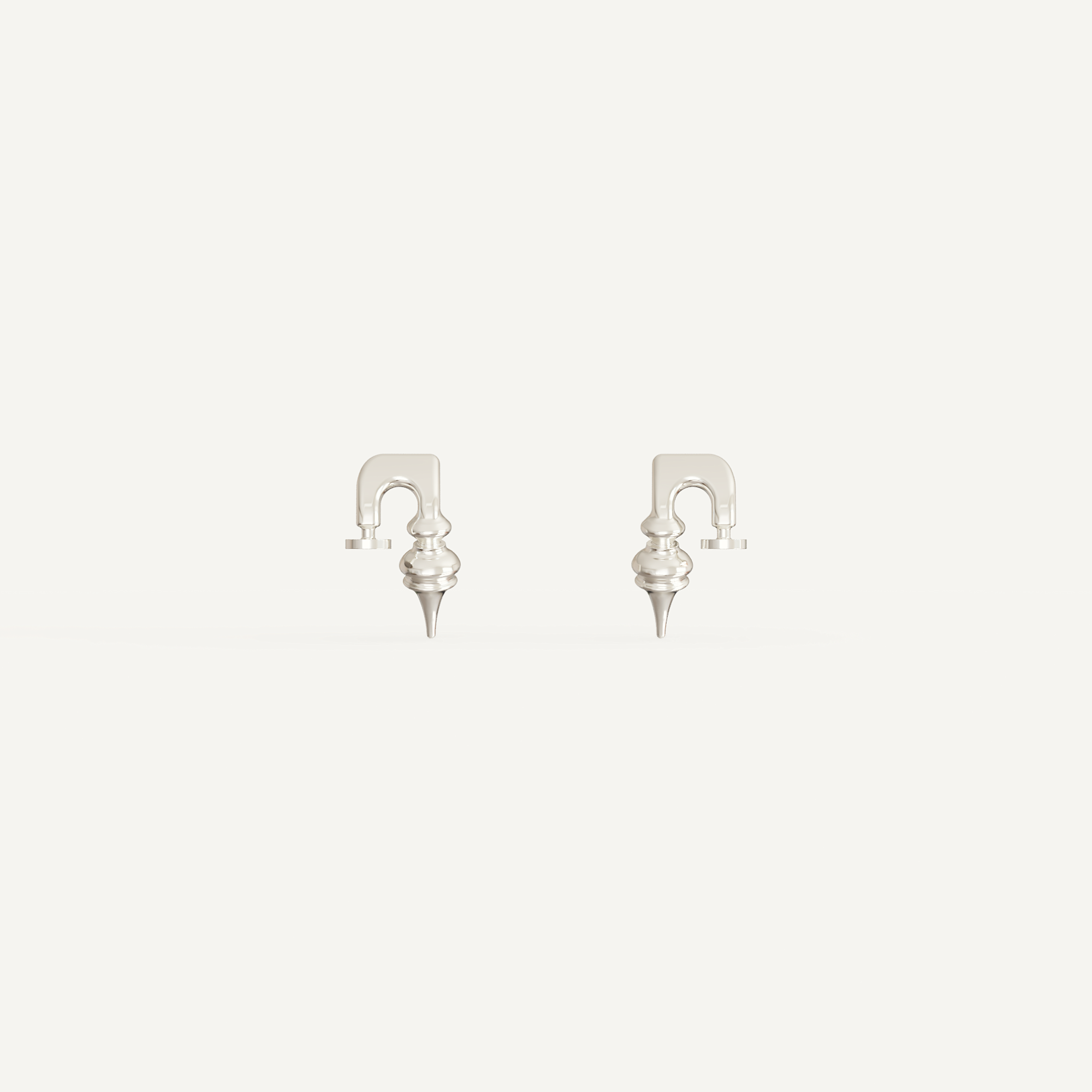 Cerien Earrings — Silver