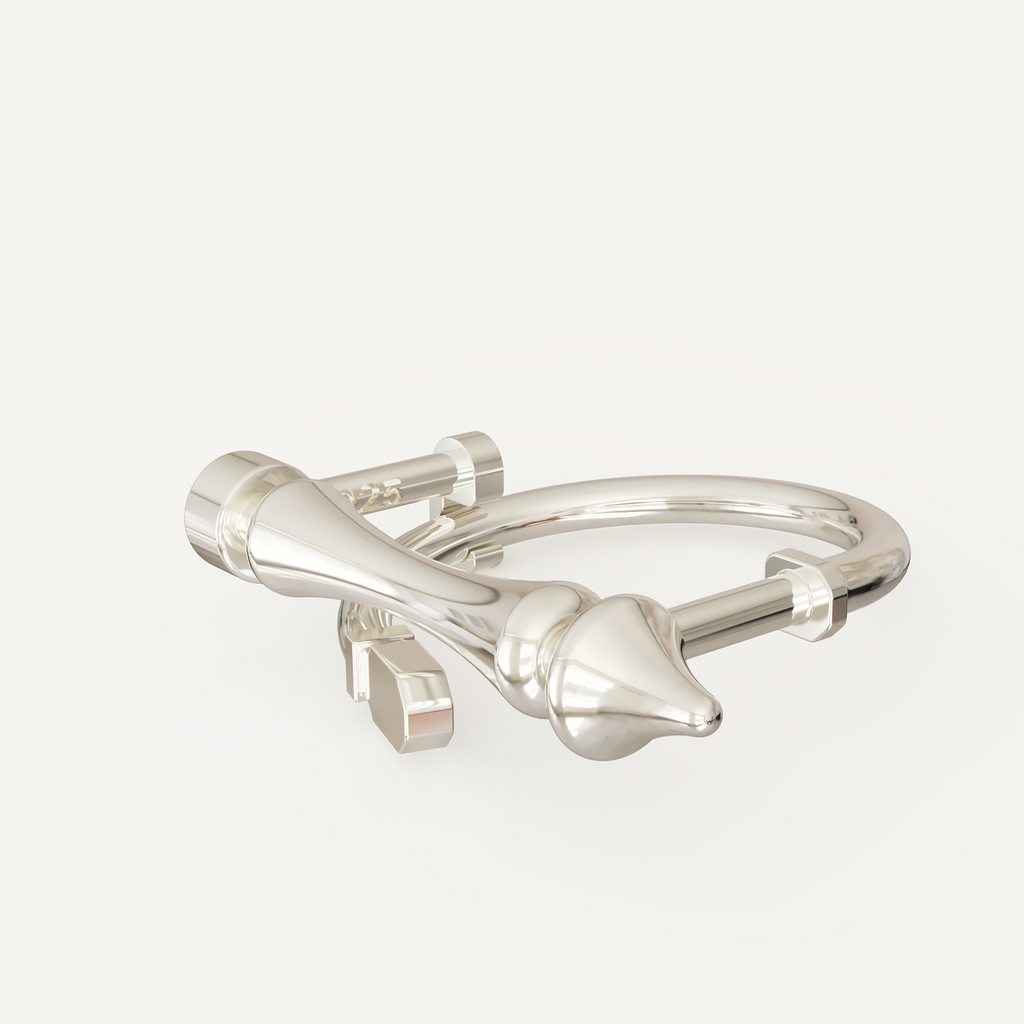 Ceni Ring Adjustable Silver