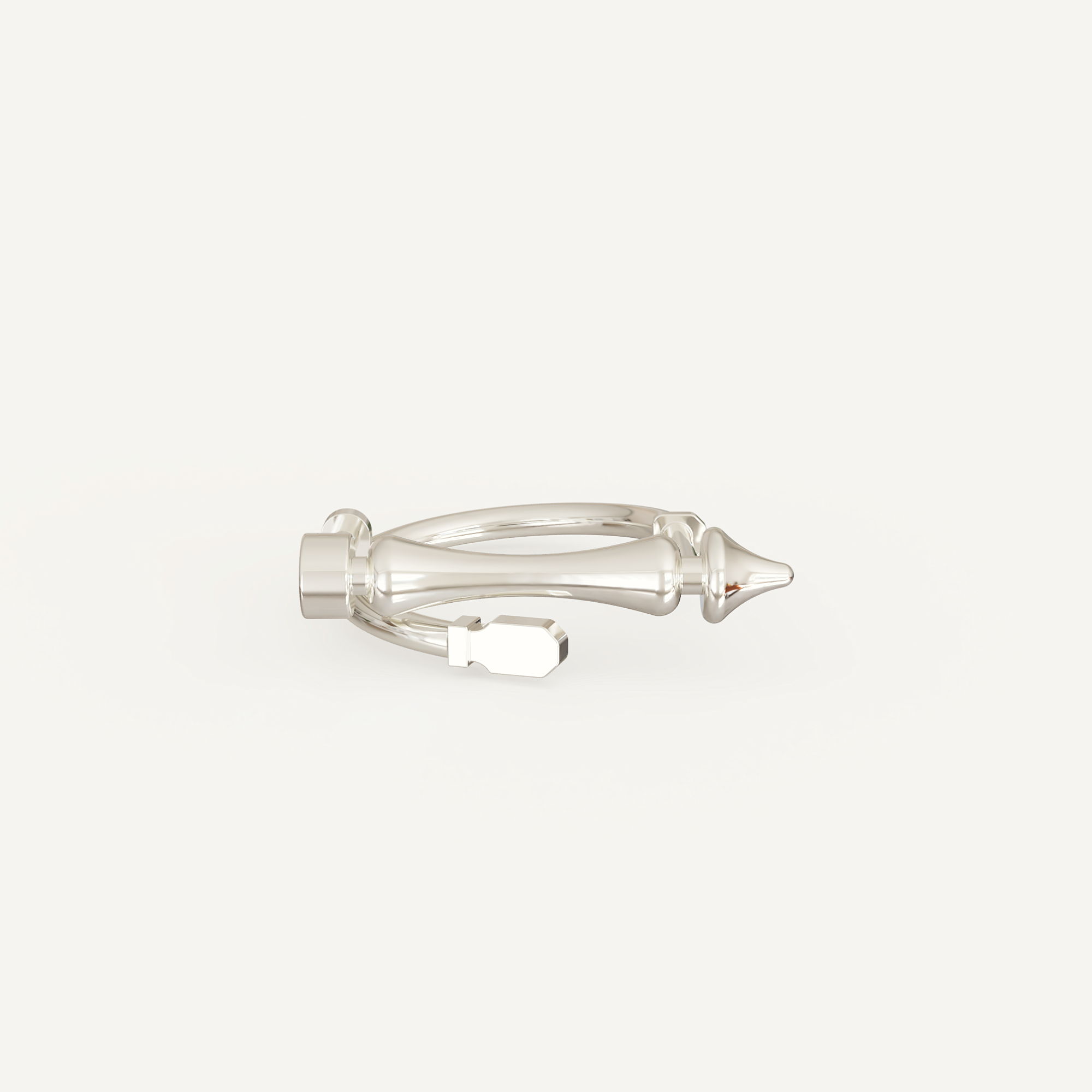 Ceni Ring Adjustable Silver
