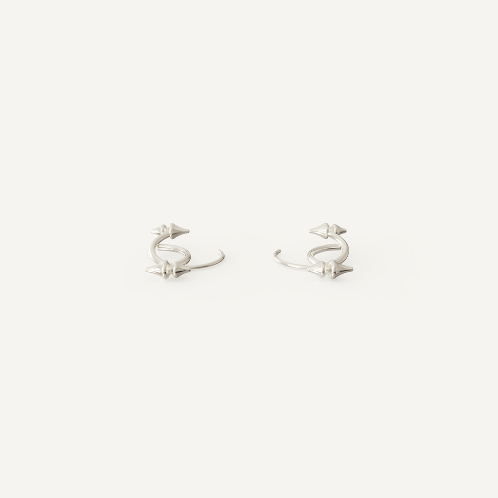 Deni Earrings Silver