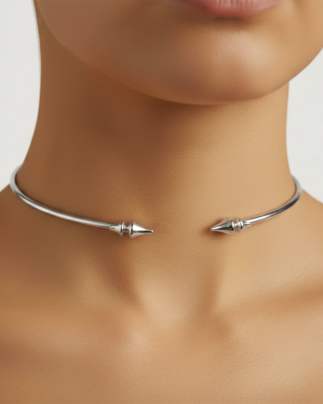 Deni Choker — Silver